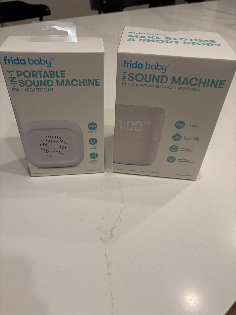 NWT Frida baby 3-In-1 Sound Machine & Portable Sound Machine with Nightlight